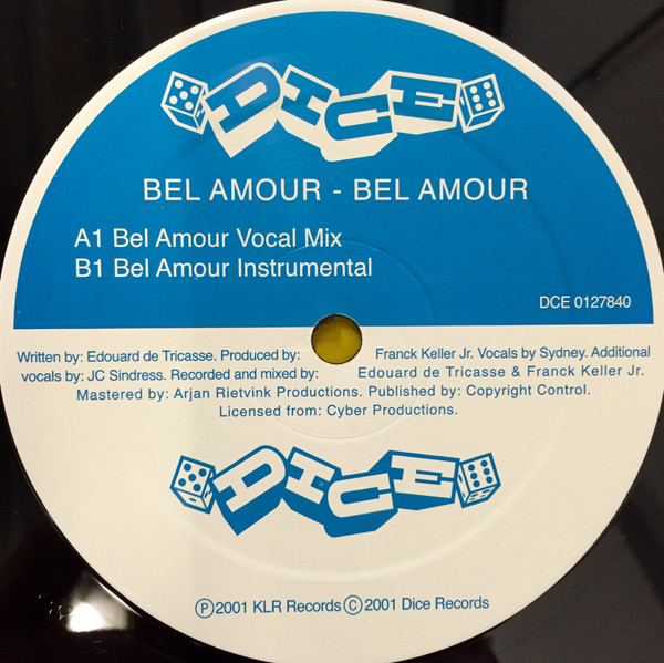 Bel Amour - Bel Amour | Dice Records (DCE 0127840) - 3