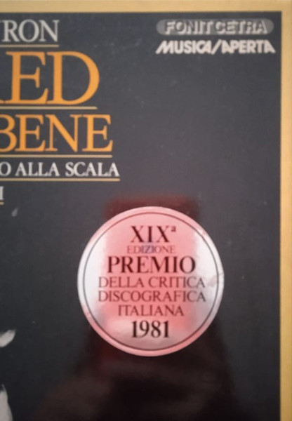 Carmelo Bene - Manfred | Fonit Cetra (LMA 3004) - 4