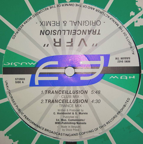 V.F.R. - Tranceillusion (Original & Remix) | Music Man Records (MMI 9402)