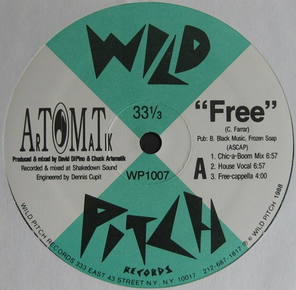 Artomatik - Free | Wild Pitch Records (WP 1007)