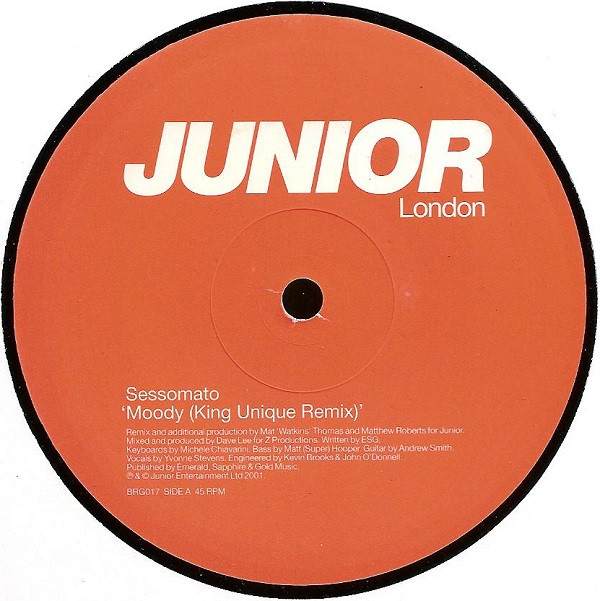 Sessomatto - Moody (King Unique Remixes) | Junior London (BRG017) - 3 Sessomatto - Moody (King Unique Remixes) | Junior London (BRG017) - 3