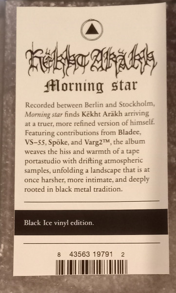Këkht Aräkh - Morning Star | Sacred Bones Records (SBR 377) - 3 Këkht Aräkh - Morning Star | Sacred Bones Records (SBR 377) - 3