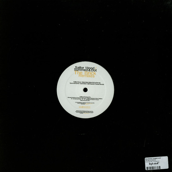Sailor Mood / Summed & Dot - The Brick Remixes | All Inn Records (ALLINN011-6) - 3 Sailor Mood / Summed & Dot - The Brick Remixes | All Inn Records (ALLINN011-6) - 3