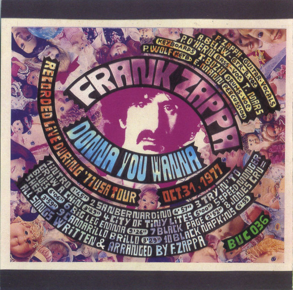 Frank Zappa - Donna You Wanna | Buccaneer Records (BUC 036) - 4 Frank Zappa - Donna You Wanna | Buccaneer Records (BUC 036) - 4