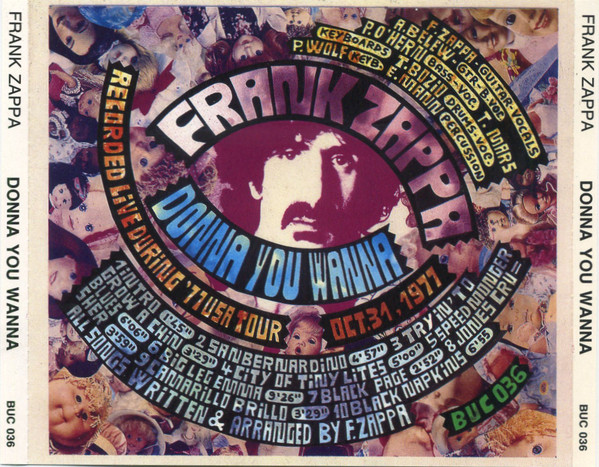 Frank Zappa - Donna You Wanna | Buccaneer Records (BUC 036) - 2 Frank Zappa - Donna You Wanna | Buccaneer Records (BUC 036) - 2