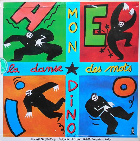 Jean-Baptiste Mondino - La Danse Des Mots | Disques Zou-A-Ves (12 IS 164) - 2