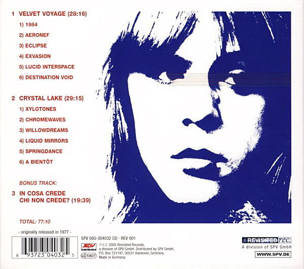 Klaus Schulze - Mirage | Revisited Rec. (REV 001) - 2