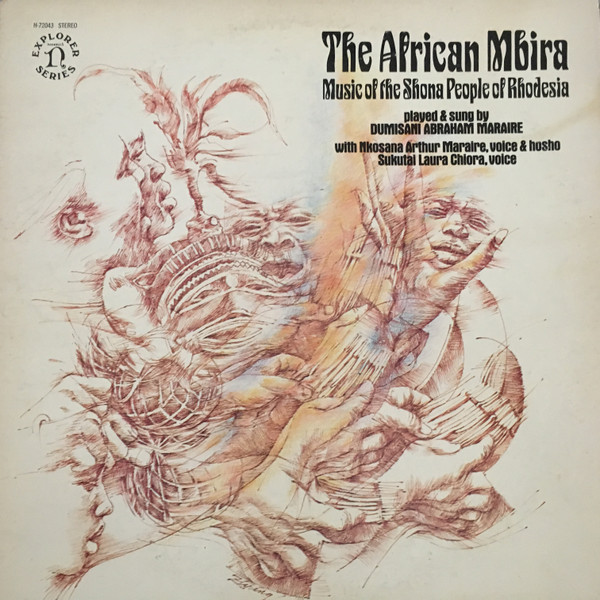Dumisani Abraham Maraire - The African Mbira - Music Of The Shona People Of Rhodesia | Nonesuch (H-72043)