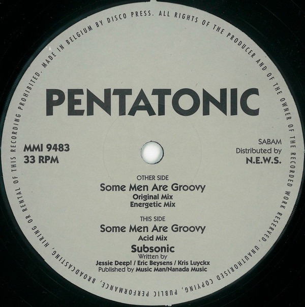 Pentatonic - Some Men Are Groovy | Music Man Records (MMI 9483)