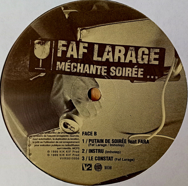 Faf Larage - Méchante Soirée... | V2 (VVR5010056) - 4