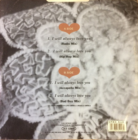 Pam Hall - I Will Always Love You | Joe Frasier (VPRD 5102) - 2