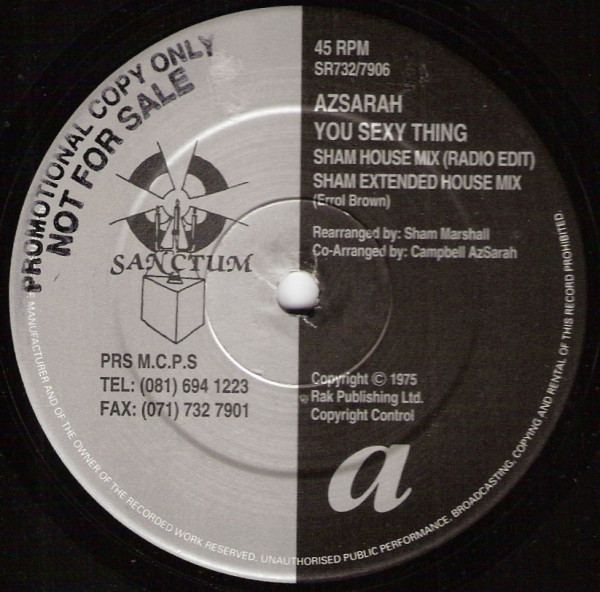 Azsarah - You Sexy Thing | Sanctum (SR732/7906) - main