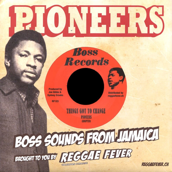 The Pioneers - Mother Matty / Things Got To Change | Boss Records (RF123) - 4