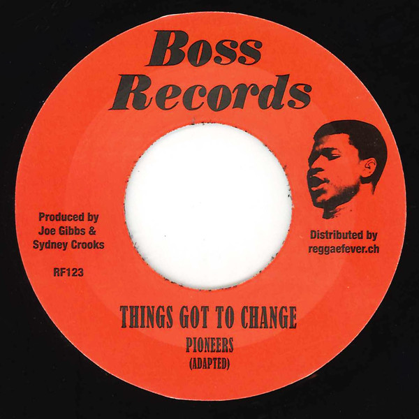 The Pioneers - Mother Matty / Things Got To Change | Boss Records (RF123) - 2