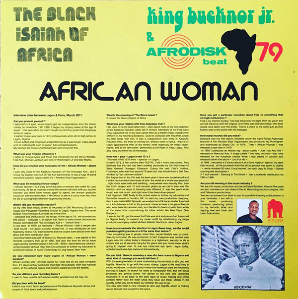 King Bucknor Jr. & Afrodisk Beat 79 - African Woman | Hot Casa Records (HC50) - 2