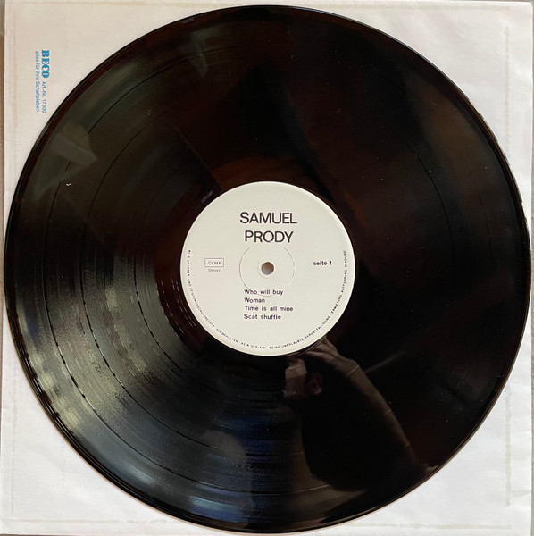 Samuel Prody - Samuel Prody | Global Records (6306 906) - 3