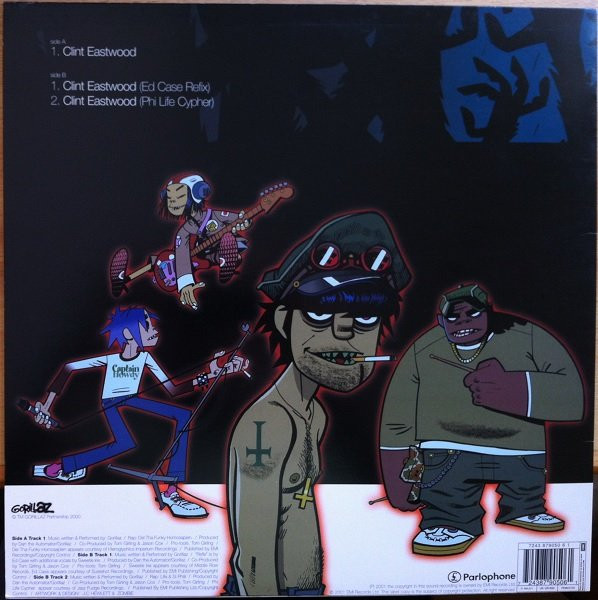 Gorillaz - Clint Eastwood | Parlophone (12R 6552) - 4