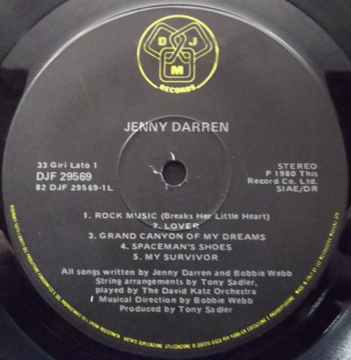 Jenny Darren - Jenny Darren | DJM Records (DJF 29569) - 2 Jenny Darren - Jenny Darren | DJM Records (DJF 29569) - 2