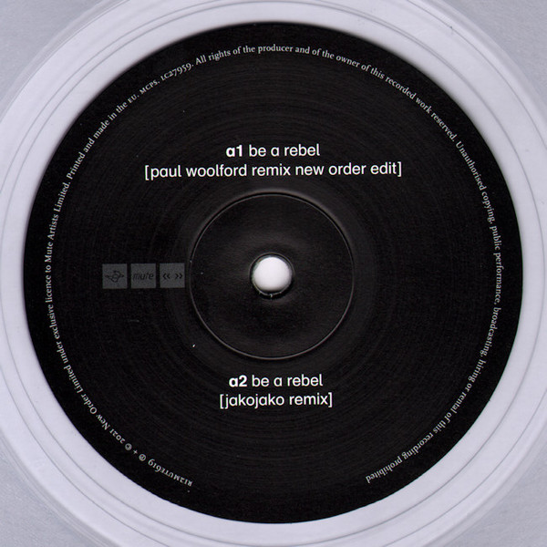 New Order - Be A Rebel (Remixes) | Mute (R12MUTE619) - 2 New Order - Be A Rebel (Remixes) | Mute (R12MUTE619) - 2
