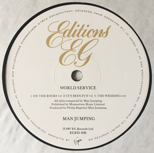 Man Jumping - World Service | Editions EG (EGED 49) - 3