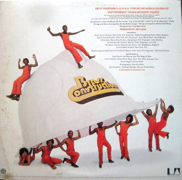 Brass Construction - Brass Construction III | United Artists Records (UA-LA775-H) - 2