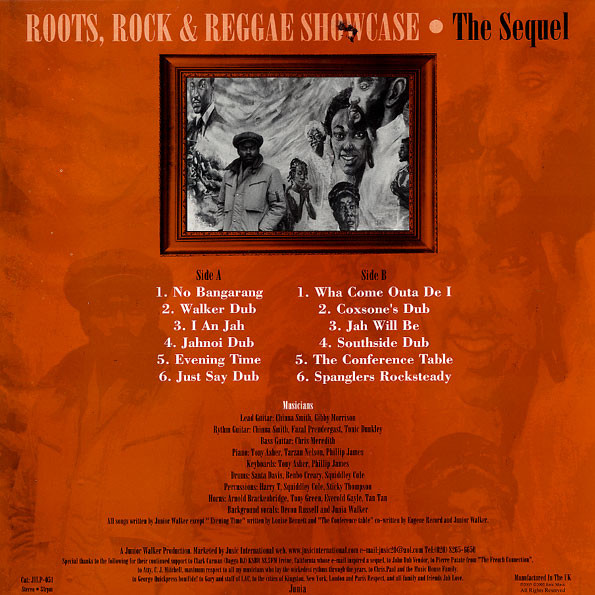 Junia Walker - Roots, Rock & Reggae Showcase - The Sequel | Jusic International (JILP-051) - 2