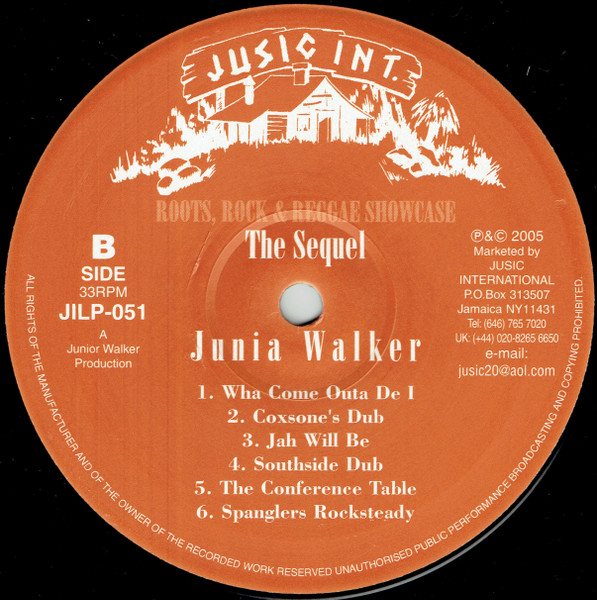 Junia Walker - Roots, Rock & Reggae Showcase - The Sequel | Jusic International (JILP-051) - 4