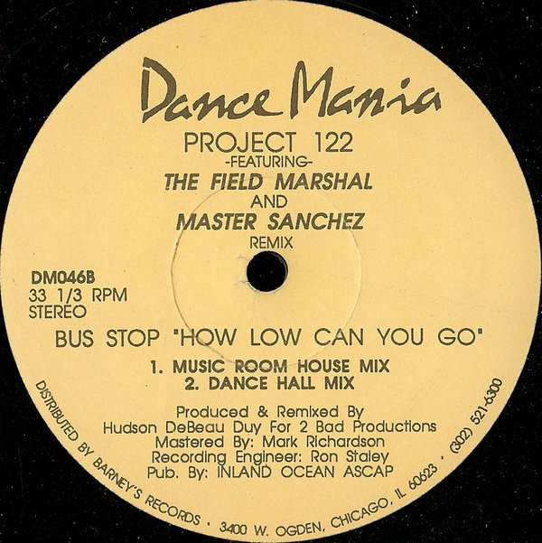 Project 122 Featuring Charlie Green Featuring The Field Marshal And Sanchez - Bus Stop | Dance Mania (DM046) - 2 Project 122 Featuring Charlie Green Featuring The Field Marshal And Sanchez - Bus Stop | Dance Mania (DM046) - 2