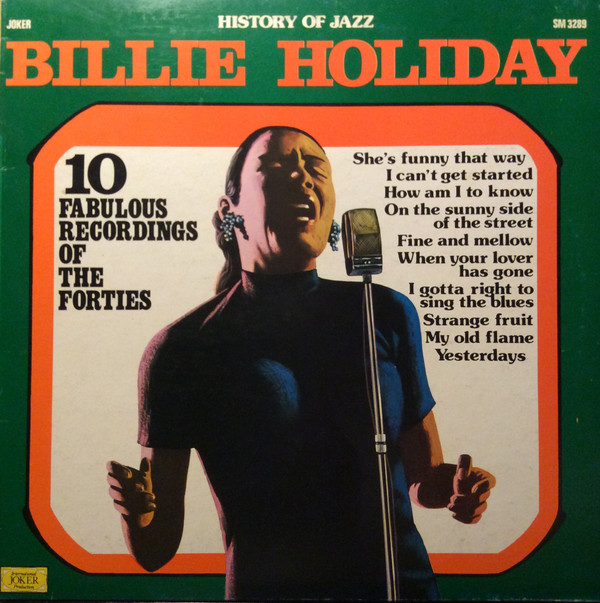 Billie Holiday - 10 Fabulous Recordings Of The Forties | Joker (SM 3289)
