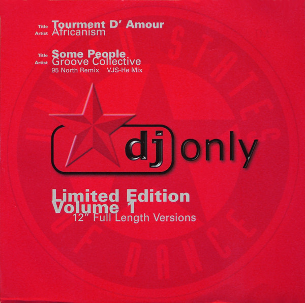 Africanism / Groove Collective - Tourment D'Amour / Some People (DJ Only Vol. 1) | United States Of Dance (USDDJ 1) - main Africanism / Groove Collective - Tourment D'Amour / Some People (DJ Only Vol. 1) | United States Of Dance (USDDJ 1) - main