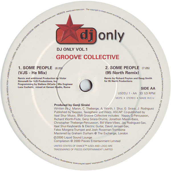 Africanism / Groove Collective - Tourment D'Amour / Some People (DJ Only Vol. 1) | United States Of Dance (USDDJ 1) - 4 Africanism / Groove Collective - Tourment D'Amour / Some People (DJ Only Vol. 1) | United States Of Dance (USDDJ 1) - 4