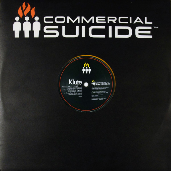 Klute - Torrential Pain / Give Me Faith / Empty Tank | Commercial Suicide (SUICIDE 024)