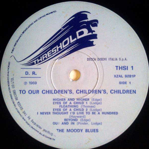 The Moody Blues - To Our Children's Children's Children | Threshold (THSI 1) - 2 The Moody Blues - To Our Children's Children's Children | Threshold (THSI 1) - 2