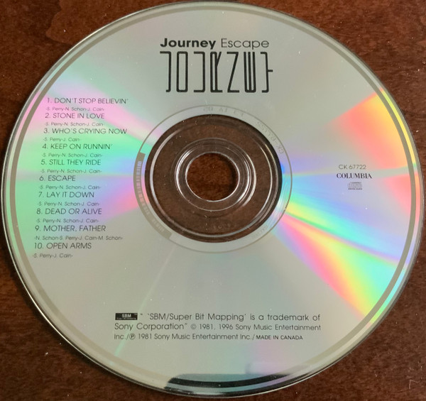 Journey - Escape | Columbia (CK 67722) - 3