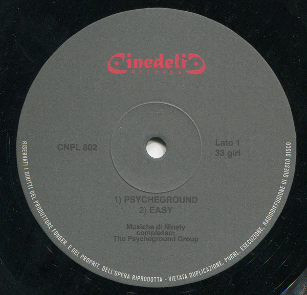 The Psycheground Group - Psychedelic And Underground Music | Cinedelic Records (CNPL 802) - 3 The Psycheground Group - Psychedelic And Underground Music | Cinedelic Records (CNPL 802) - 3
