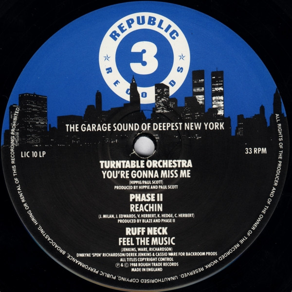 Various - The Garage Sound Of Deepest New York | Republic Records (LIC 10 LP) - 6