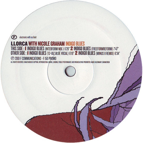 Llorca With Nicole Graham - Indigo Blues | F Communications (F 150 PROMO) - 2