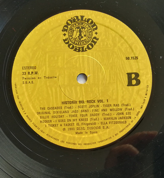 Various - Historia Del Jazz & Blues | Doblon (50.1525) - 4