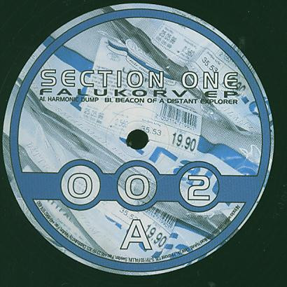 Section One - Falukorv EP | Clear Blu (CLEAR02) - main