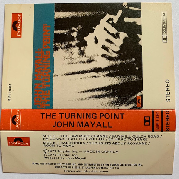 John Mayall - The Turning Point | Polydor (MIP4-1-9341) - 2