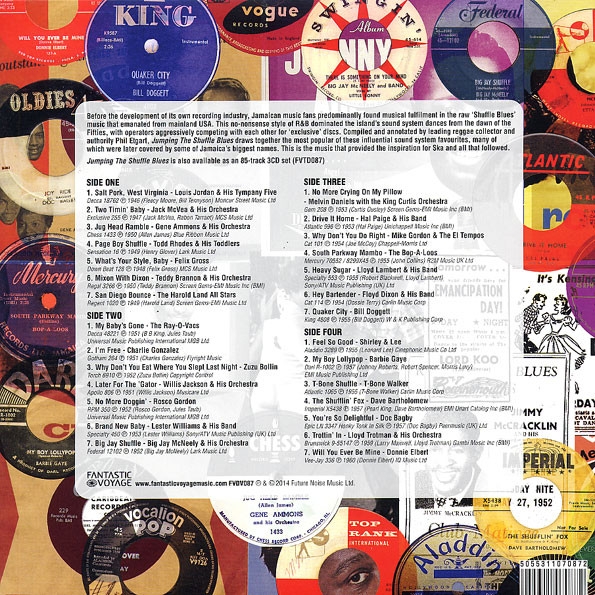 Various - Jumping The Shuffle Blues - Jamaican Sound System Classics 1946-1960 | Fantastic Voyage (FVDV087) - 2