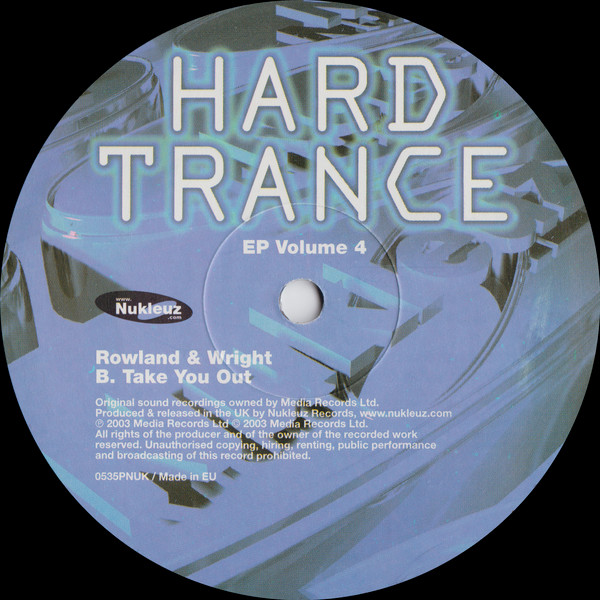 Mark Richardson / Nick Rowland & Dave Wright - Hard Trance EP Volume 4 | Nukleuz (0535PNUK) - 4