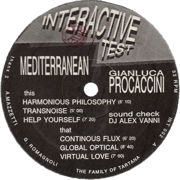 Gianluca Procaccini - Mediterranean | Interactive Test (INT 002) - 2 Gianluca Procaccini - Mediterranean | Interactive Test (INT 002) - 2