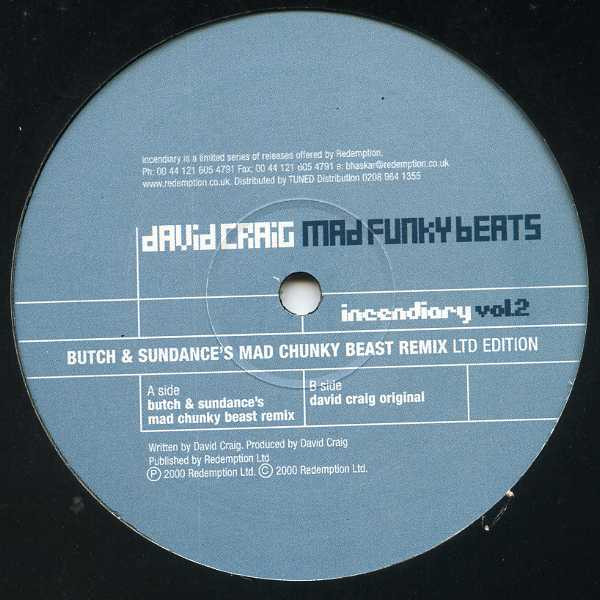 David Craig - Mad Funky Beats | Redemption (FIREV2)