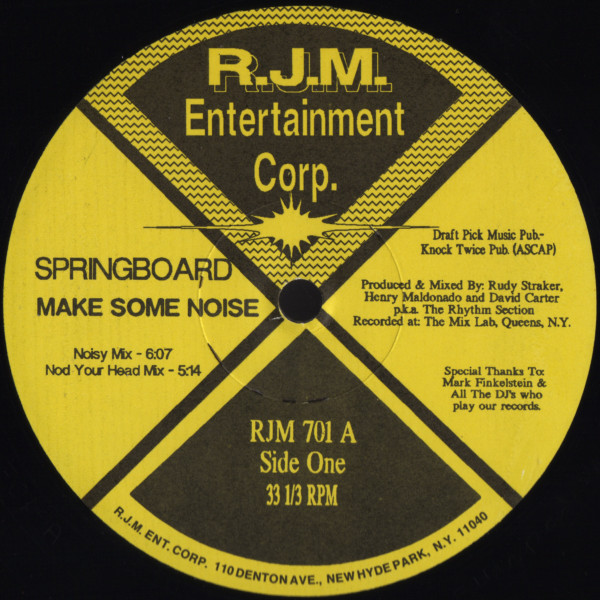 Springboard - Make Some Noise | R.J.M. Entertainment Corp. (RJM 701) - main Springboard - Make Some Noise | R.J.M. Entertainment Corp. (RJM 701) - main