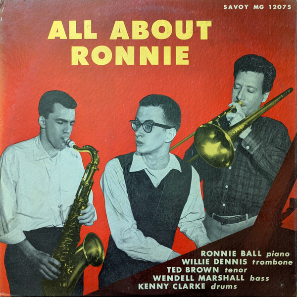 Ronnie Ball - All About Ronnie | Savoy Records (MG 12075)
