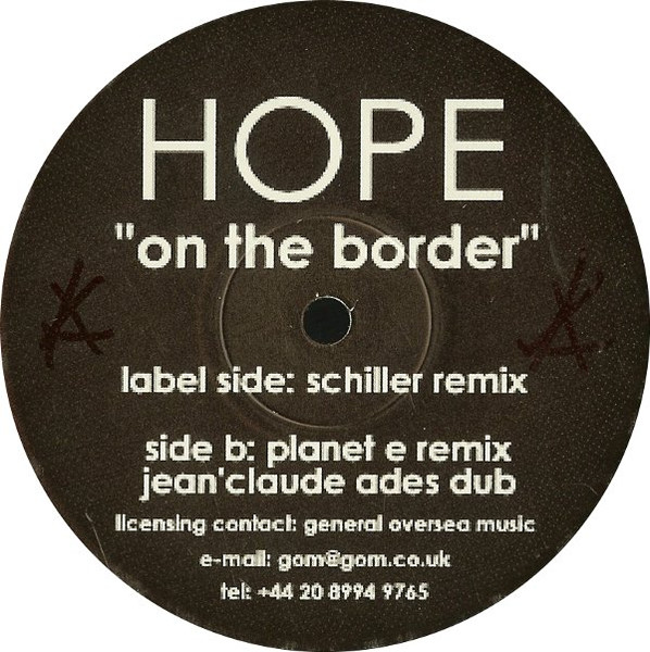 Hope - On The Border | General Overseas Music (60 PROMO 1)