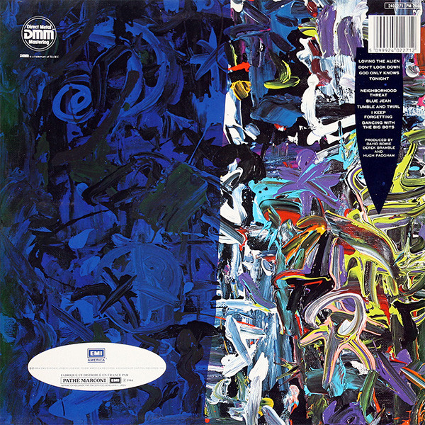 David Bowie - Tonight | EMI America (2402271) - 2