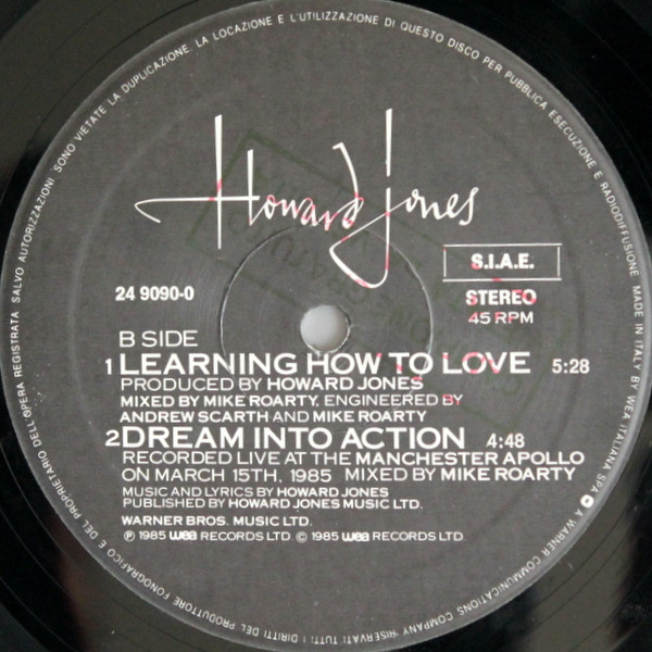 Howard Jones - Look Mama | WEA (24 9090-0)