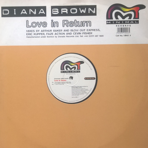 Diana Brown - Love In Return | Minimal Records (MINX 4)